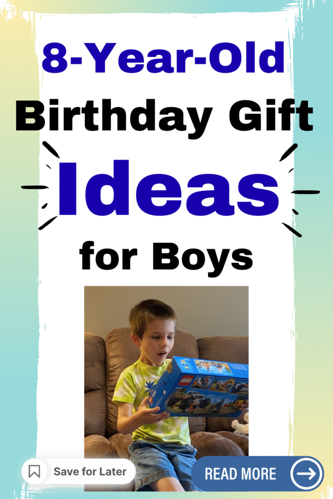 8 year old birthday gift ideas for boys that our 8 year old loves!