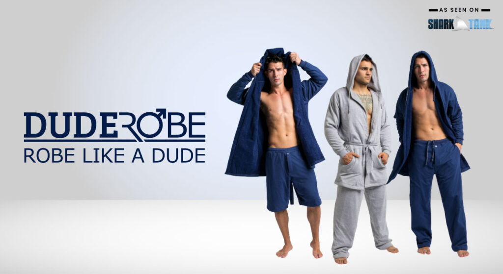 DudeRobe Robe like a Dude. A great gift for any man in your life.